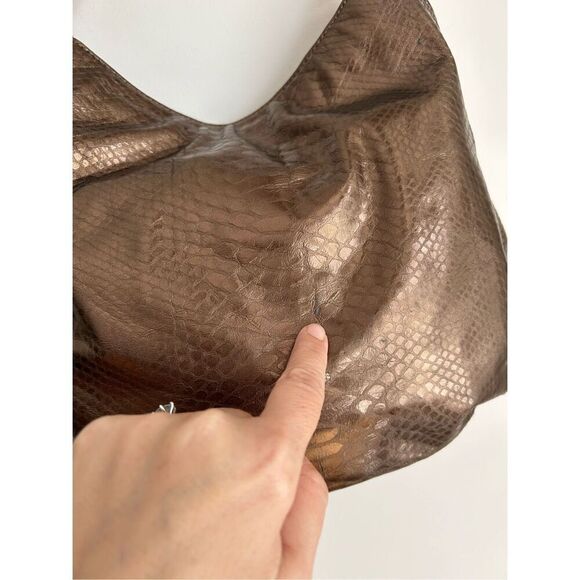 Michael Kors Women’s Limited Edition Rose Gold Slouchy Satchel, tote, handbag, p - Picture 4 of 13